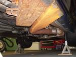 Underside view. The ovalize piping really helps the ground clearance.