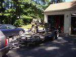 South Bend CL0145B Lathe strapped down