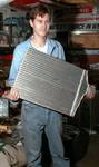 Spearco 2-182 Core with one custom fabbed endtank welded on